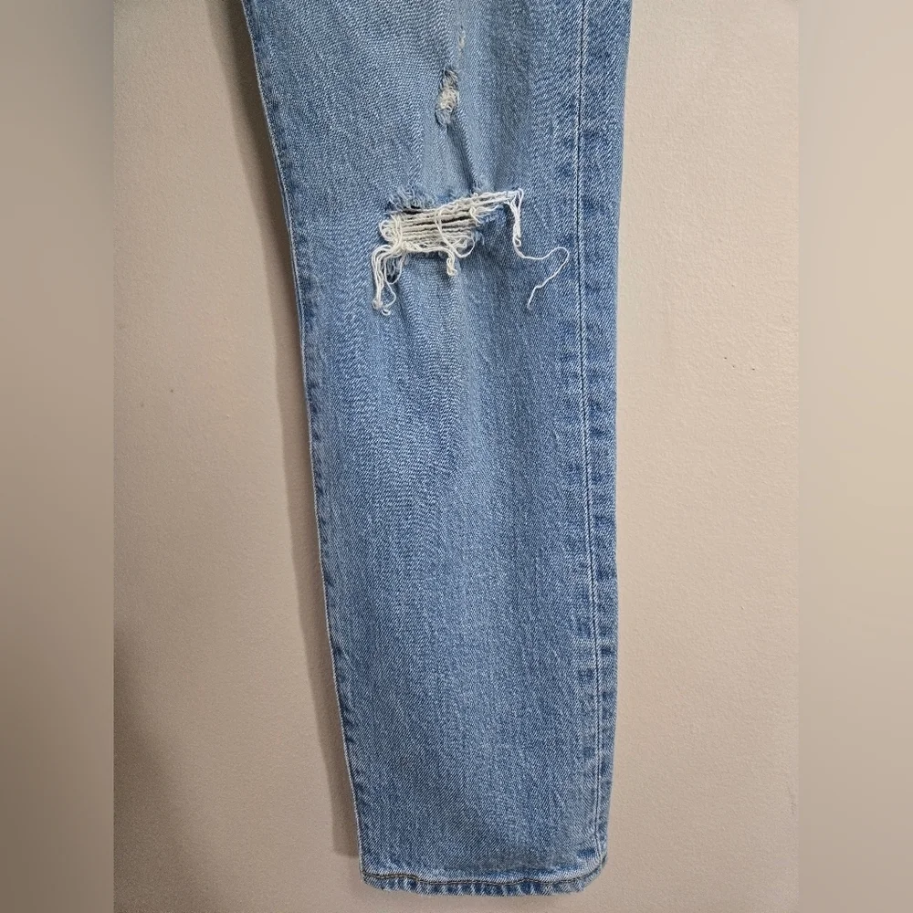 Levi's Jeans Vintage Big E Womens 27 Wedgie Straight Button Fly High Rise  Denim - Picture 5 of 14